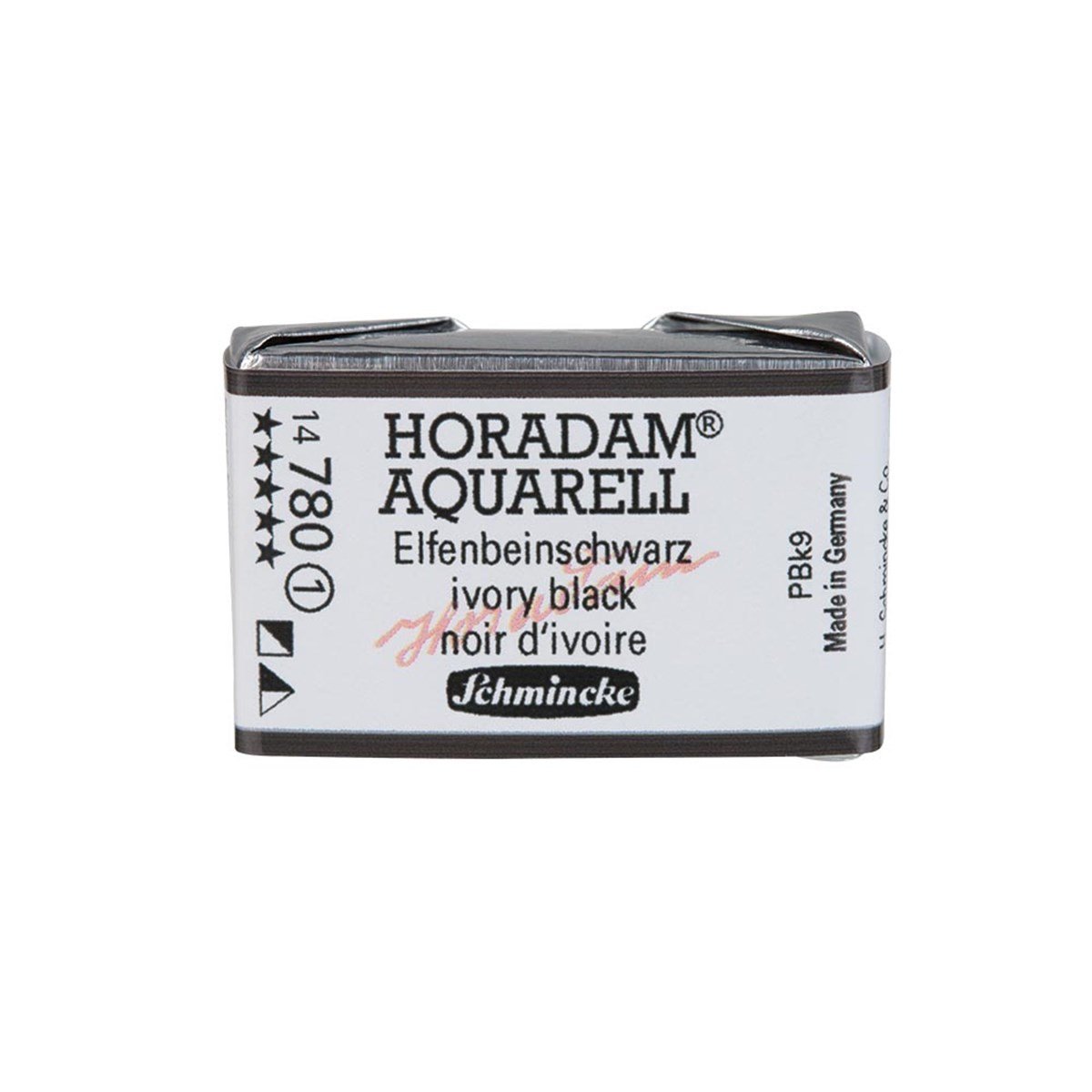 Horadam Artist Tam Boy Tablet Suluboya - Ivory Black - Seri 1