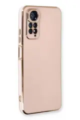 Newface Xiaomi Redmi Note 11 Kılıf Volet Silikon - Pembe