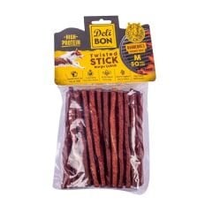 Delibon Deri Burgu Çubuk Orta Boy Barbekü Kalın 50'li Paket