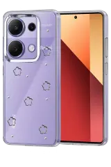 Newface Xiaomi Redmi Note 13 Pro 4g Fiyonk Desenli Kapak - Desen 8