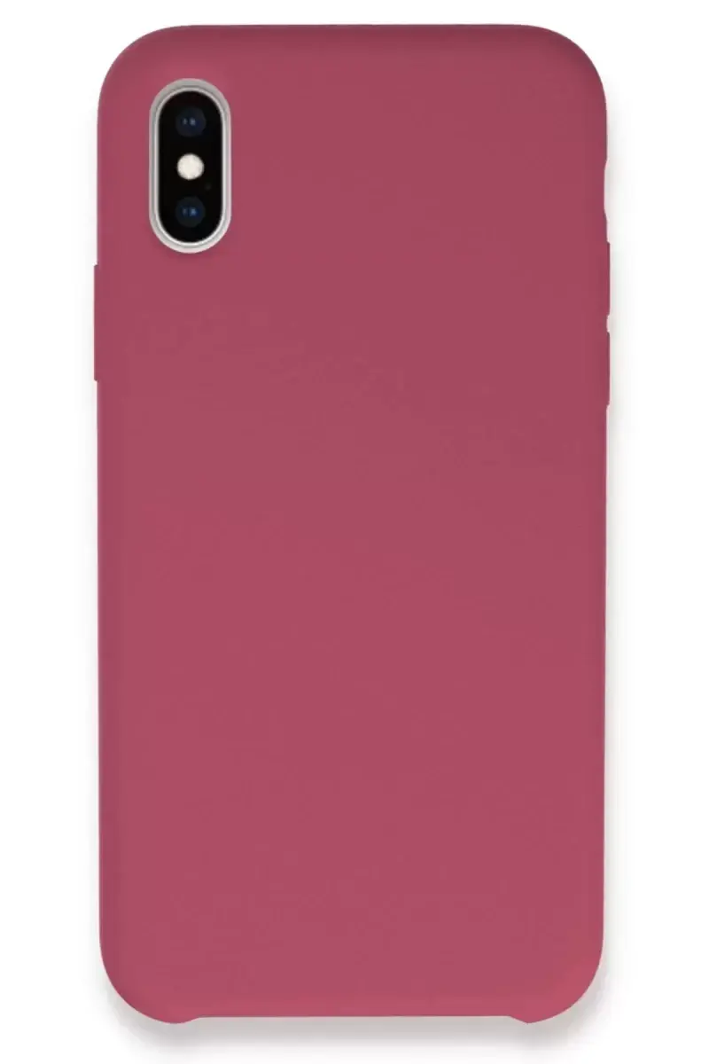 Newface Apple İphone Xs Max Kılıf Lansman Legant Silikon - Fuşya