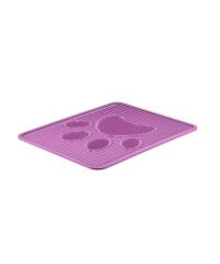 Kedi Tuvalet Önü Paspası Sentetik Yeni Model 51,5 42,5 cm Karışık Renklerde