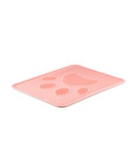 Kedi Tuvalet Önü Paspası Sentetik Yeni Model 51,5 42,5 cm Karışık Renklerde