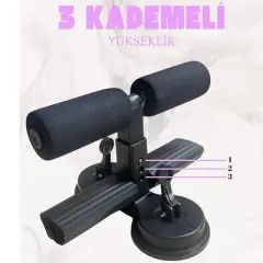 Sunup Sn-29962 Çift Vantuzlu  Ev Tipi 3 Kademe Boy Ayarlı Mekik - Karın Egzersiz Aleti