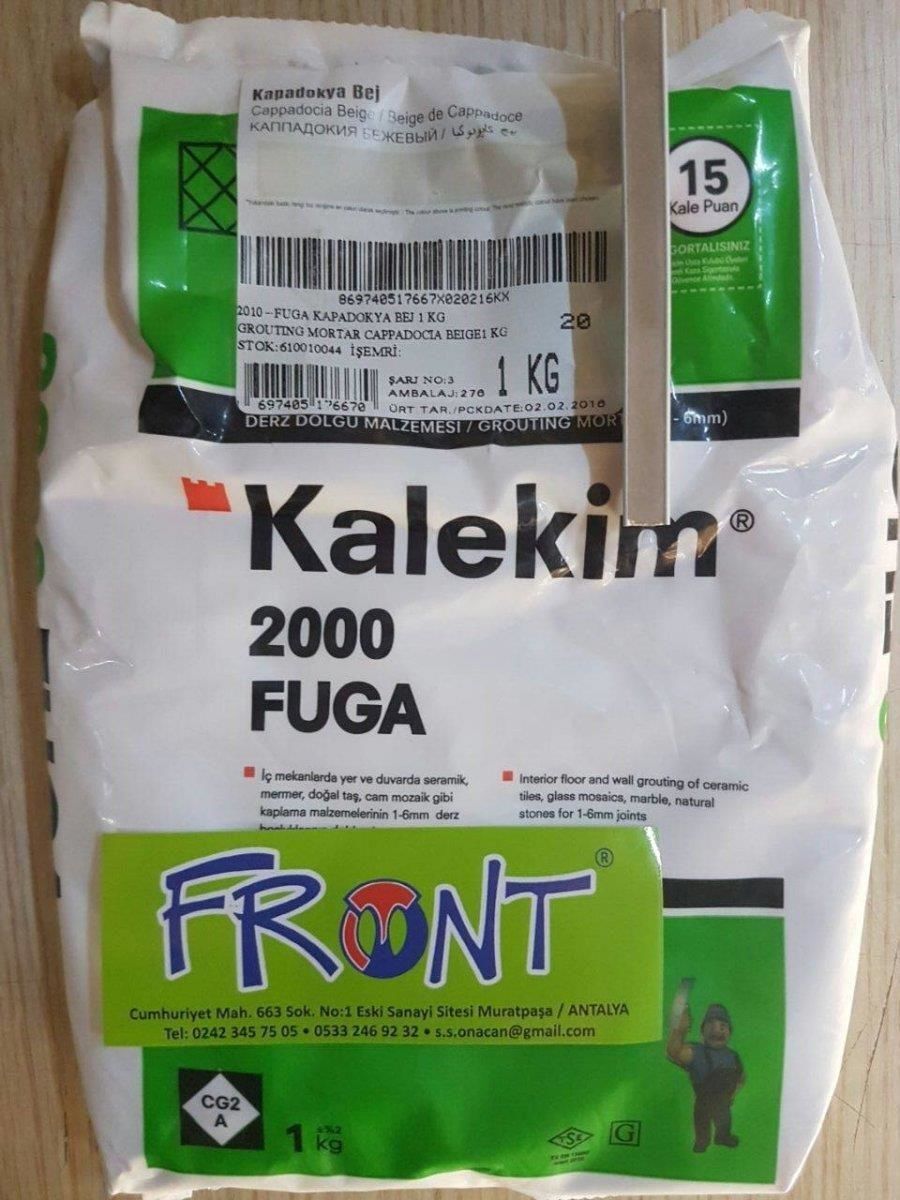 Kalekim 2002 Fuga Derz Dolgu 1 Kg Gri