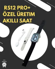 Rs12 Pro+ 2025 Serisi Garantili Özel Üretim Akıllı Saat – Amoled Ekran, Gps, 2gb Hafıza, Sesli Görüşme, Uzun Şarj Süresi
