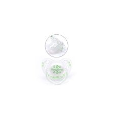 BabyTime BT136 Silikon Damaklı Desenli Emzik N.3 - Yeşil