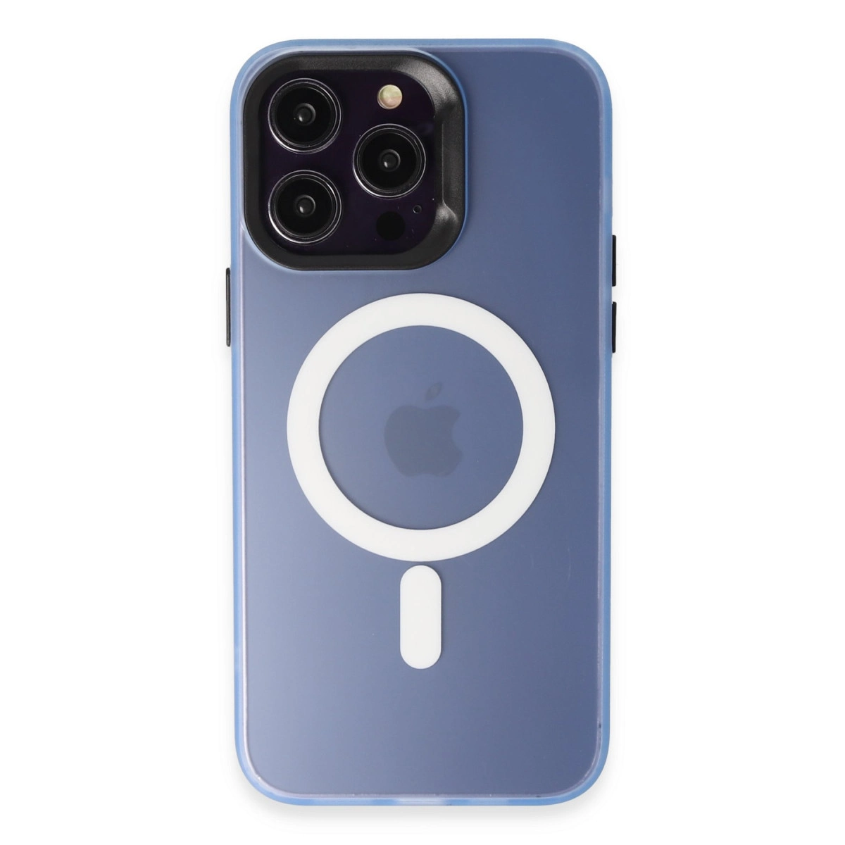 Joko  İphone 15 Pro Max Kılıf Mateks Magsafe Kapak - Sierra Blue
