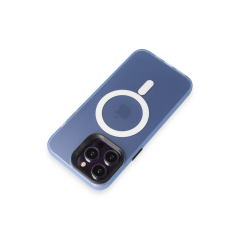 Joko  İphone 15 Pro Max Kılıf Mateks Magsafe Kapak - Sierra Blue