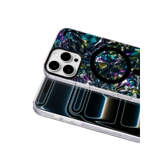 Onegif  İphone 16 Pro Max Mila Dalgalı Magsafe Kapak - Lacivert