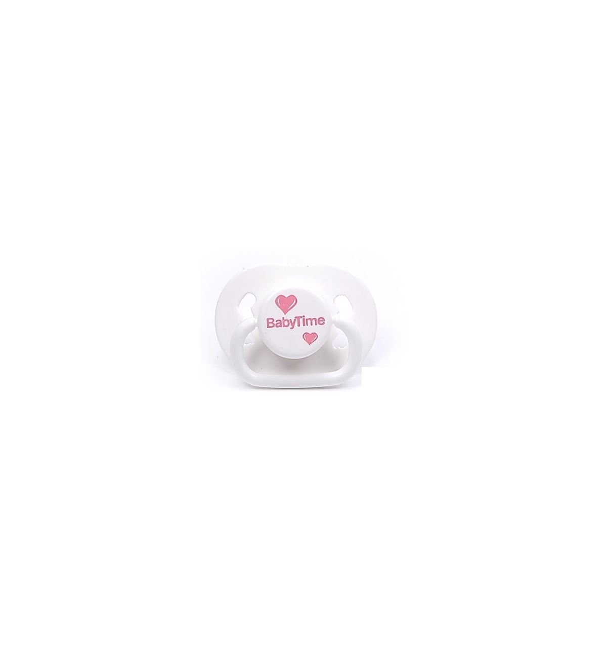 BabyTime BT138 Silikon Damaklı Emzik No 2 - Beyaz