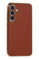 Newface Samsung Galaxy S24 Kılıf Volet Silikon - Kırmızı