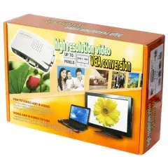 Powermaster Pm-983 Vga'dan Bnc S-video Vga'ya Görüntü Dönüştürücü 1080p Destekli