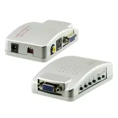 Powermaster Pm-983 Vga'dan Bnc S-video Vga'ya Görüntü Dönüştürücü 1080p Destekli