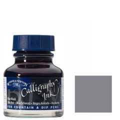 Kaligrafi Mürekkebi, 30ml - Silver 617
