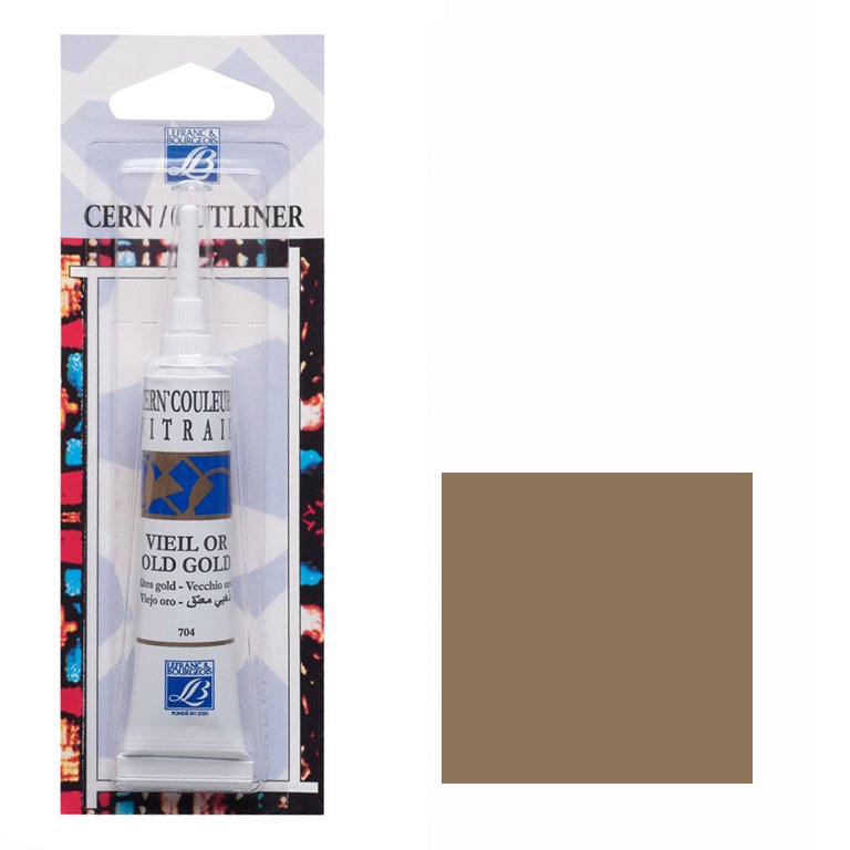 Cam Kontür 20ml N:704 Altın Eskitme