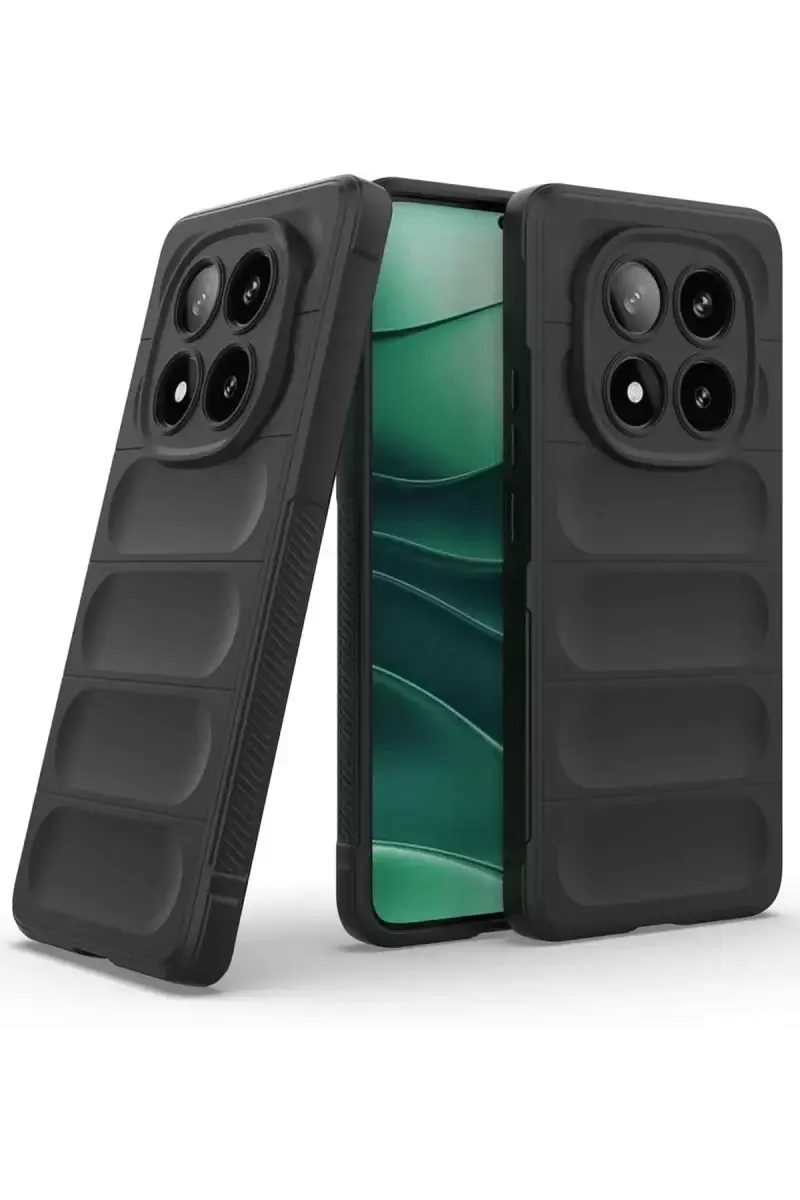 Newface Xiaomi Redmi Note 14 Pro 4g Kılıf Optimum Silikon - Siyah