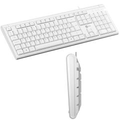 Lenovo Lecoo Kb101 Usb Kablolu Beyaz Türkçe Q Klavye