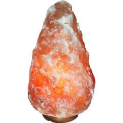 Doğal Himalaya Kaya Tuzu Lambası Kablolu Ampullü Pembe 9-10 Kg