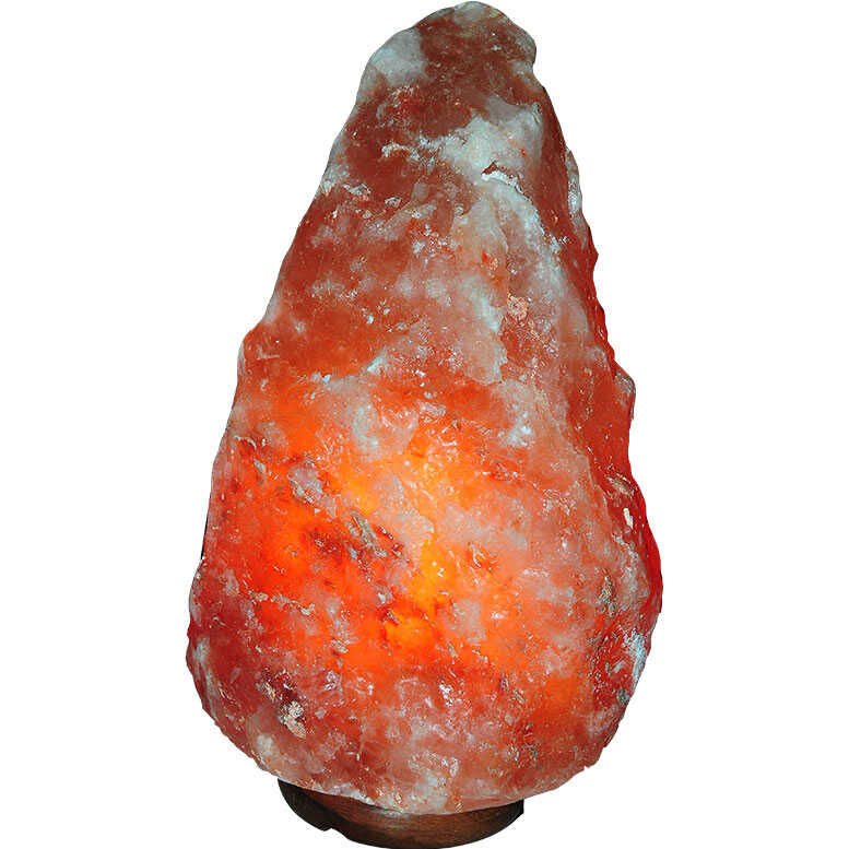 Doğal Himalaya Kaya Tuzu Lambası Kablolu Ampullü Pembe 9-10 Kg