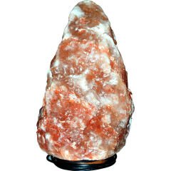 Doğal Himalaya Kaya Tuzu Lambası Kablolu Ampullü Pembe 9-10 Kg