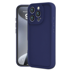 İphone 16 Pro Max Kılıf Viera Silikon - Lacivert