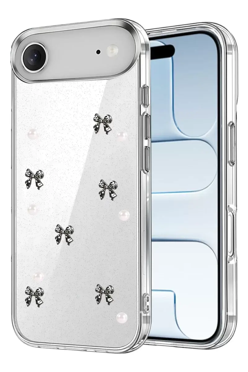 Newface Apple İphone 17 Air Fiyonk Desenli Kapak - Desen 8