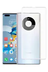 Newface Huawei Mate 40 Pro Kılıf Lüx Şeffaf Silikon