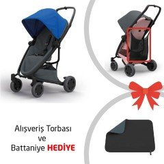 Quinny Zapp Flex Plus Bebek Arabası / Blue On Graphite
