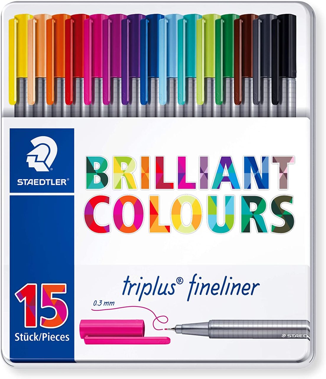 Fineliner Triplus 15'li Set 0.3mm