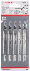 Bosch T234X Ahşap Dekupaj Ucu 5 Parça