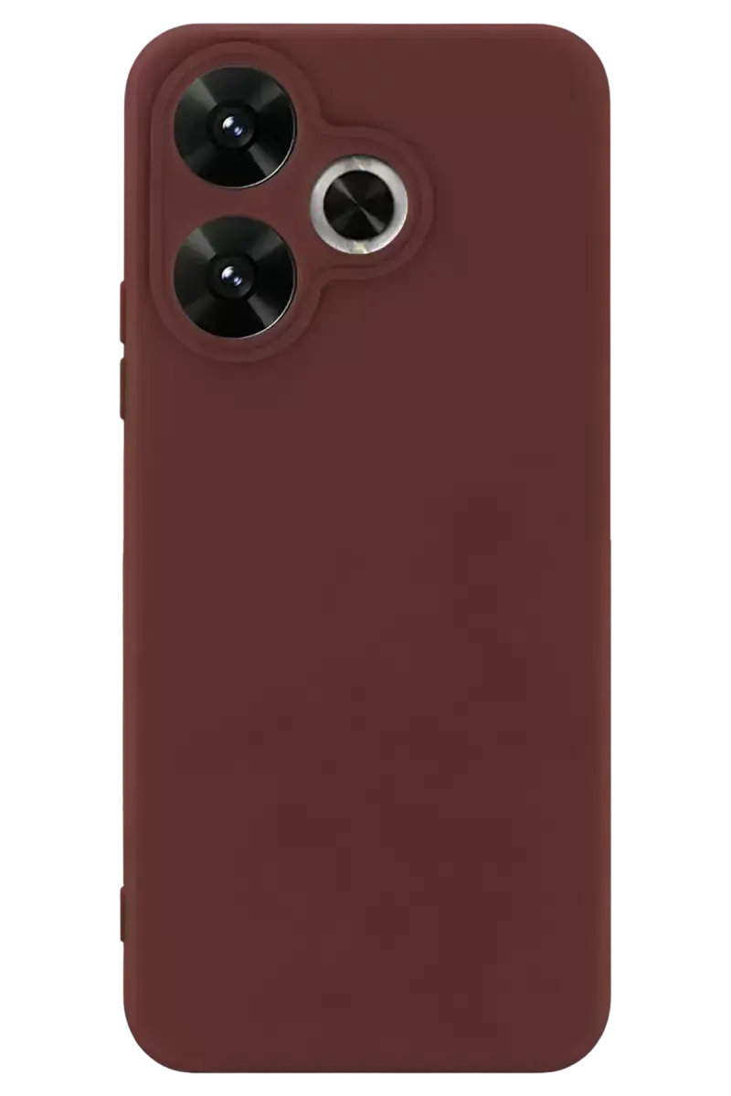 Newface Xiaomi Redmi 13 4g Kılıf First Silikon - Bordo