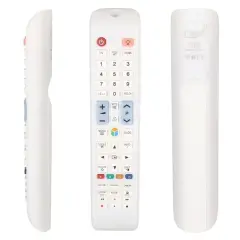 Hey 70140 Küçük Kalıp Rm D1078w Samsung Beyaz Uyumlu Lcd Led Tv Kumanda