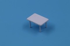 Maket Dikdörtgen Masa - 1/50