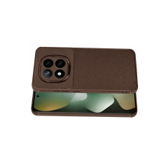 Xiaomi Redmi Note 15 Pro 4g Auto Focus Karbon Kapak - Kahverengi