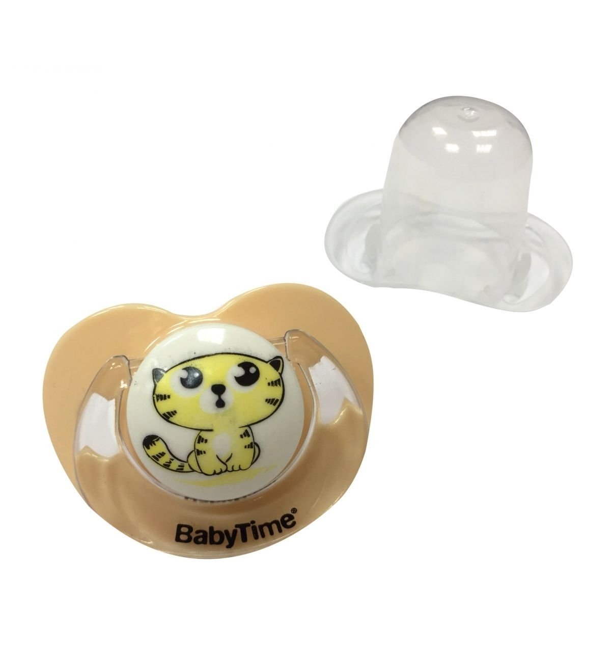 BabyTime BT139 Silikon Damaklı Emzik No 3 - Krem