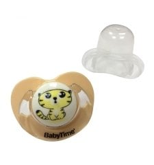 BabyTime BT139 Silikon Damaklı Emzik No 3 - Krem