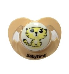 BabyTime BT139 Silikon Damaklı Emzik No 3 - Krem