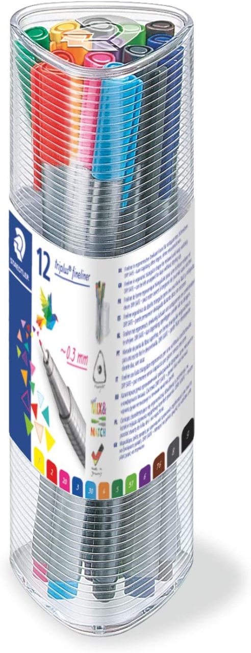 Fineliner Triplus 12'li Set 0.3mm