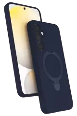 Newface Samsung Galaxy A25 5g Regal Magsafe Standlı Kapak - Lacivert