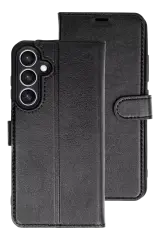 Newface Samsung Galaxy S26 Plus Trend S Plus Kapaklı Kılıf - Siyah