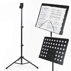 Magicvoice 70 Cm - 140 Cm Çift Mikrofon Tutacaklı Nota Sehpası