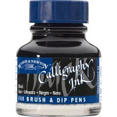 Kaligrafi Mürekkebi, 30ml - Black 30