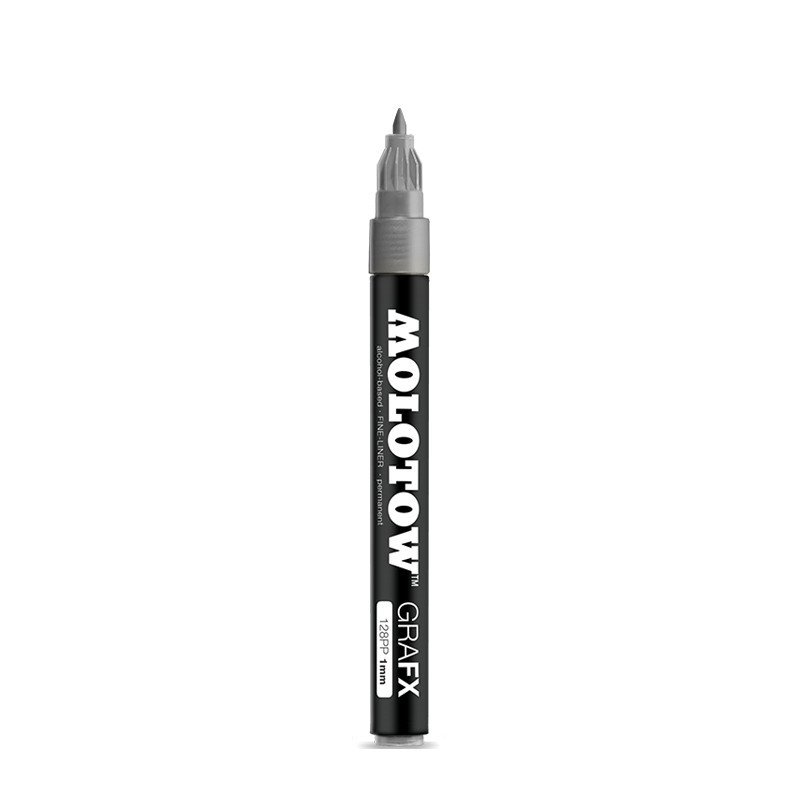 GRAFX 128PP Fineliner - Silver