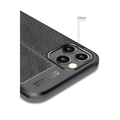 İphone 12 Pro Max Kılıf Auto Focus Kapak - Siyah