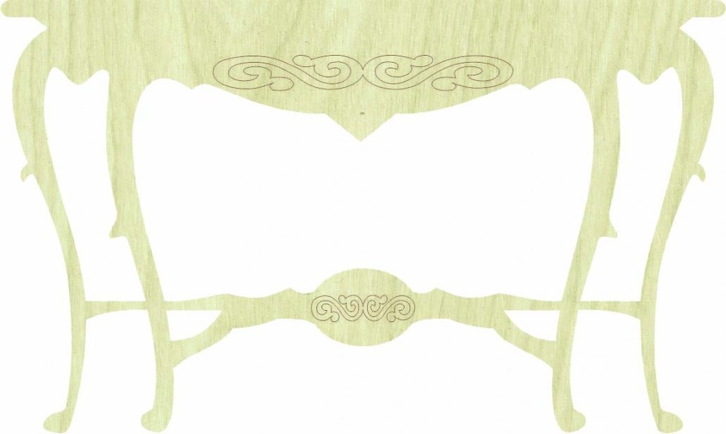 Ahşap Lazer Kesim - KD288