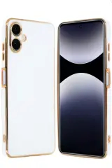 Newface Samsung Galaxy A06 Kılıf Volet Silikon - Beyaz