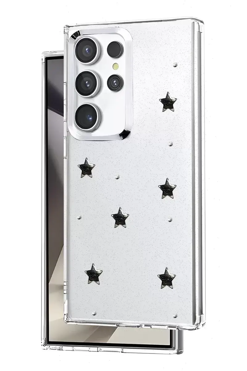 Newface Samsung Galaxy S24 Ultra Fiyonk Desenli Kapak - Desen 4