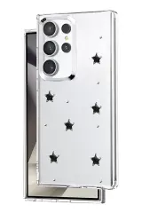 Newface Samsung Galaxy S24 Ultra Fiyonk Desenli Kapak - Desen 4