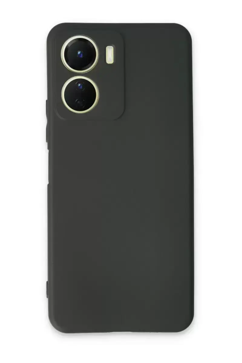 Newface Vivo Y16 Kılıf First Silikon - Koyu Yeşil